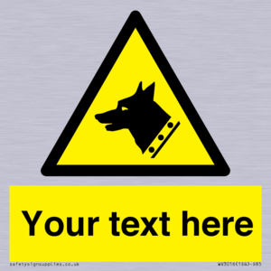 WV3016: Custom Warning: Guard dog
