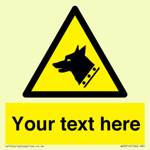 WV3016: Custom Warning: Guard dog