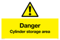 WV3563: Danger Cylinder storage area