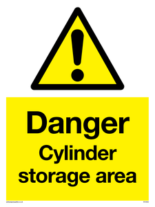 WV3563: Danger Cylinder storage area