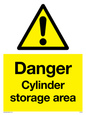 WV3563: Danger Cylinder storage area