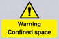 WV3565: Warning Confined space