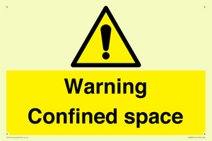 WV3565: Warning Confined space