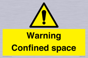 WV3565: Warning Confined space