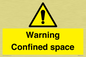 WV3565: Warning Confined space