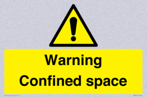 WV3565: Warning Confined space