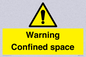 WV3565: Warning Confined space