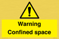 WV3565: Warning Confined space