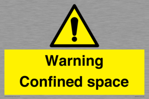 WV3565: Warning Confined space