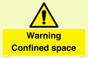 WV3565: Warning Confined space