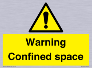 WV3565: Warning Confined space