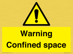WV3565: Warning Confined space