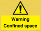 WV3565: Warning Confined space