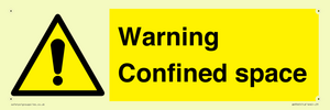 WV3565: Warning Confined space
