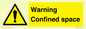 WV3565: Warning Confined space