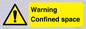 WV3565: Warning Confined space