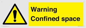 WV3565: Warning Confined space
