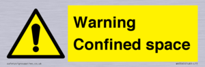 WV3565: Warning Confined space