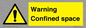 WV3565: Warning Confined space