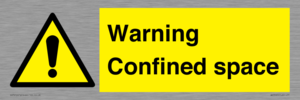 WV3565: Warning Confined space