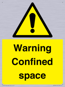 WV3565: Warning Confined space