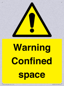 WV3565: Warning Confined space