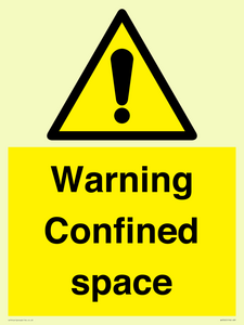 WV3565: Warning Confined space
