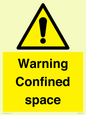 WV3565: Warning Confined space