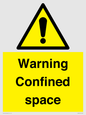 WV3565: Warning Confined space