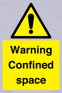 WV3565: Warning Confined space