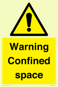 WV3565: Warning Confined space