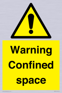 WV3565: Warning Confined space