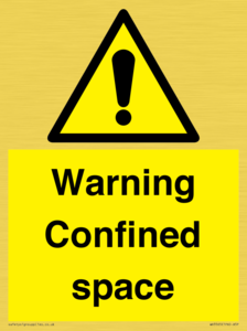 WV3565: Warning Confined space