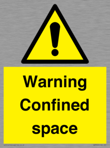WV3565: Warning Confined space