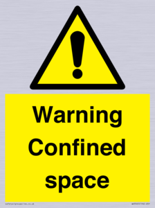 WV3565: Warning Confined space