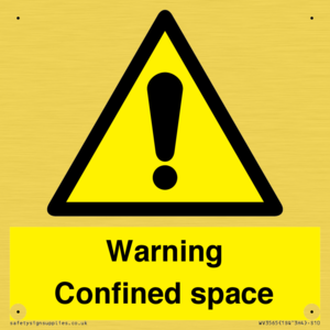 WV3565: Warning Confined space