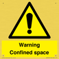 WV3565: Warning Confined space