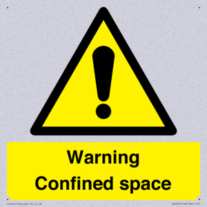 WV3565: Warning Confined space