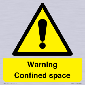WV3565: Warning Confined space