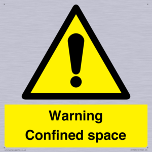 WV3565: Warning Confined space