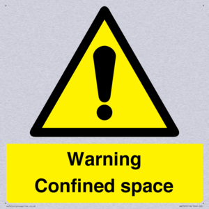 WV3565: Warning Confined space