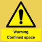 WV3565: Warning Confined space