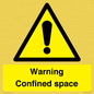 WV3565: Warning Confined space