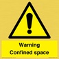 WV3565: Warning Confined space
