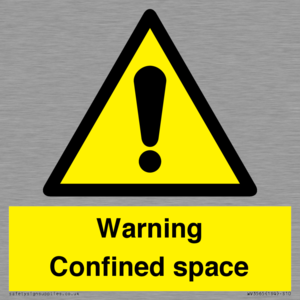 WV3565: Warning Confined space
