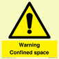 WV3565: Warning Confined space
