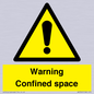 WV3565: Warning Confined space