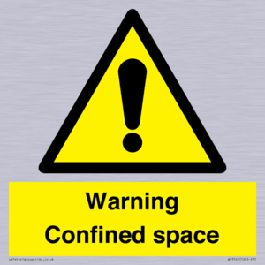 WV3565: Warning Confined space