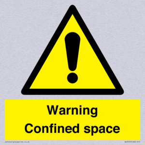 WV3565: Warning Confined space