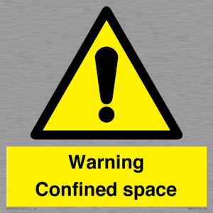 WV3565: Warning Confined space